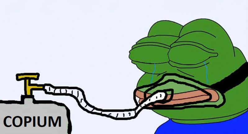 Copium pepe